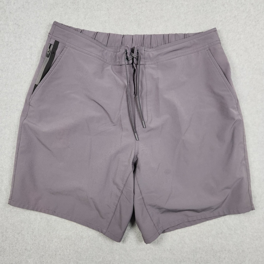 Ten Thousand‎ Shorts Mens XXL Gray The Foundation Lined Performance Athleisure